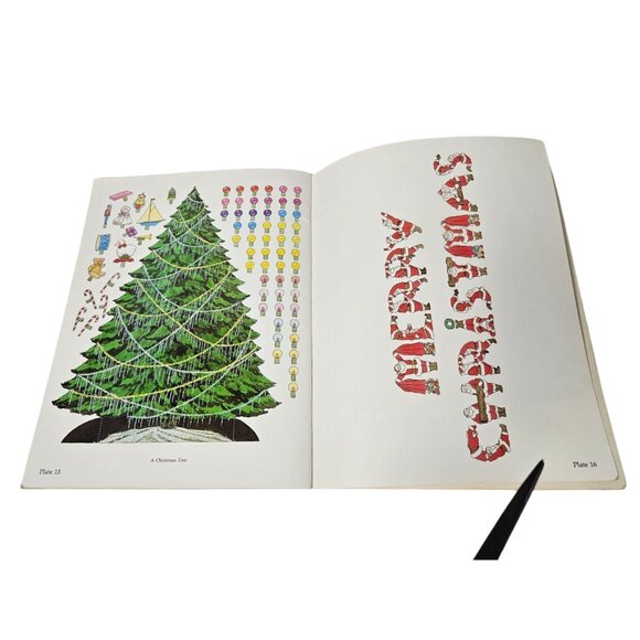 VTG Tom Tierney Santa Claus Paper Dolls in Full Color UNCUT 16 Plates 1983 Dover - Picture 12 of 14